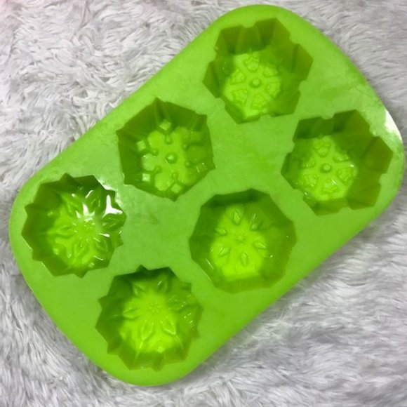 Holiday Snowman Santa Christmas Tree Snowflake Cake Soap Silicon Molds Set - Picture 5 of 14